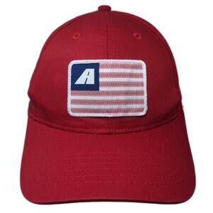 Sportsman Baseball Cap Red Blue OS Doug Andrus Distributing Embroidered Hat